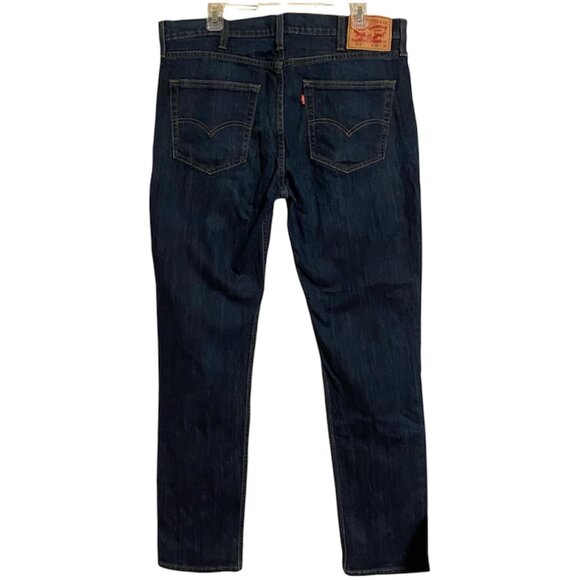 Levi Strauss 511 Slim Fit Dark Wash Jeans 38x36 - Picture 3 of 7